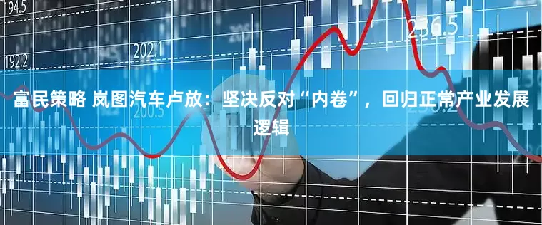 富民策略 岚图汽车卢放：坚决反对“内卷”，回归正常产业发展逻辑
