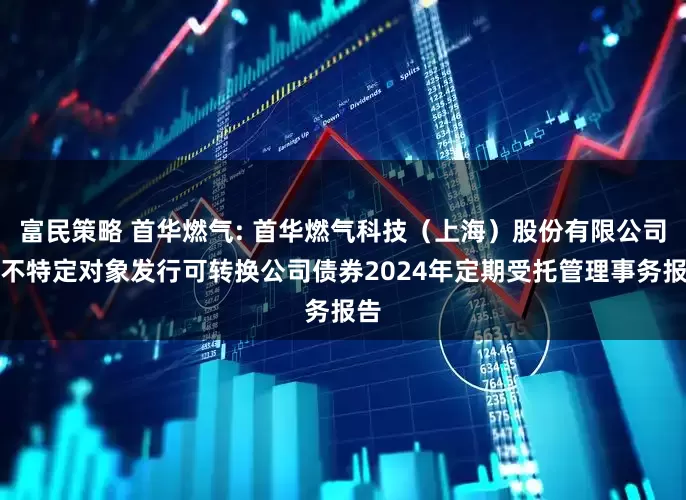 富民策略 首华燃气: 首华燃气科技（上海）股份有限公司向不特定对象发行可转换公司债券2024年定期受托管理事务报告